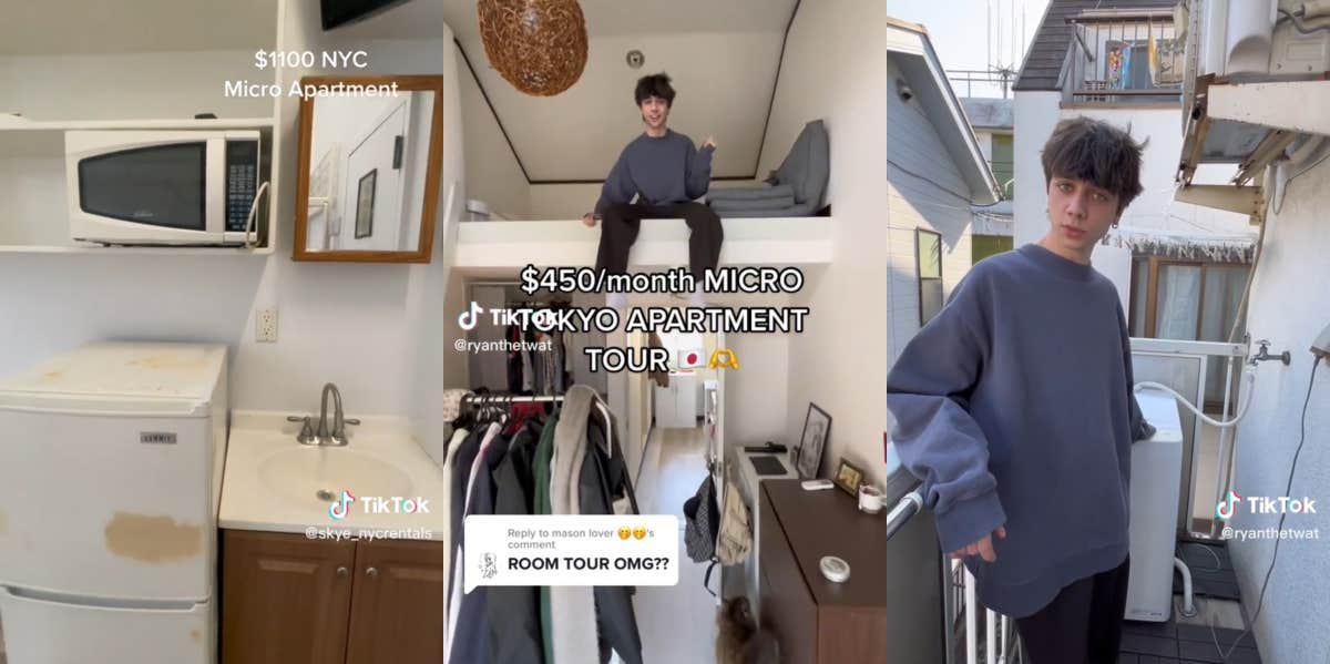 Micro apartments in NYC and Tokyo