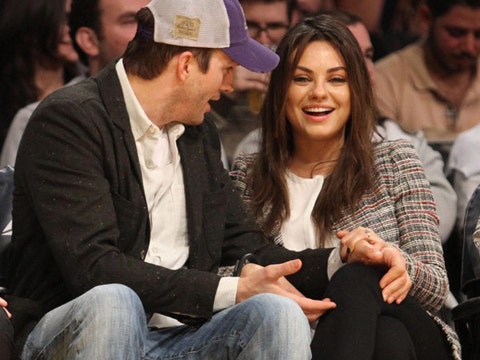 Ashton Kutcher and Mila Kunis