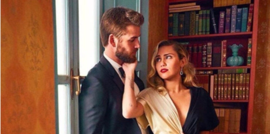 Miley Cyrus and Liam Hemsworth