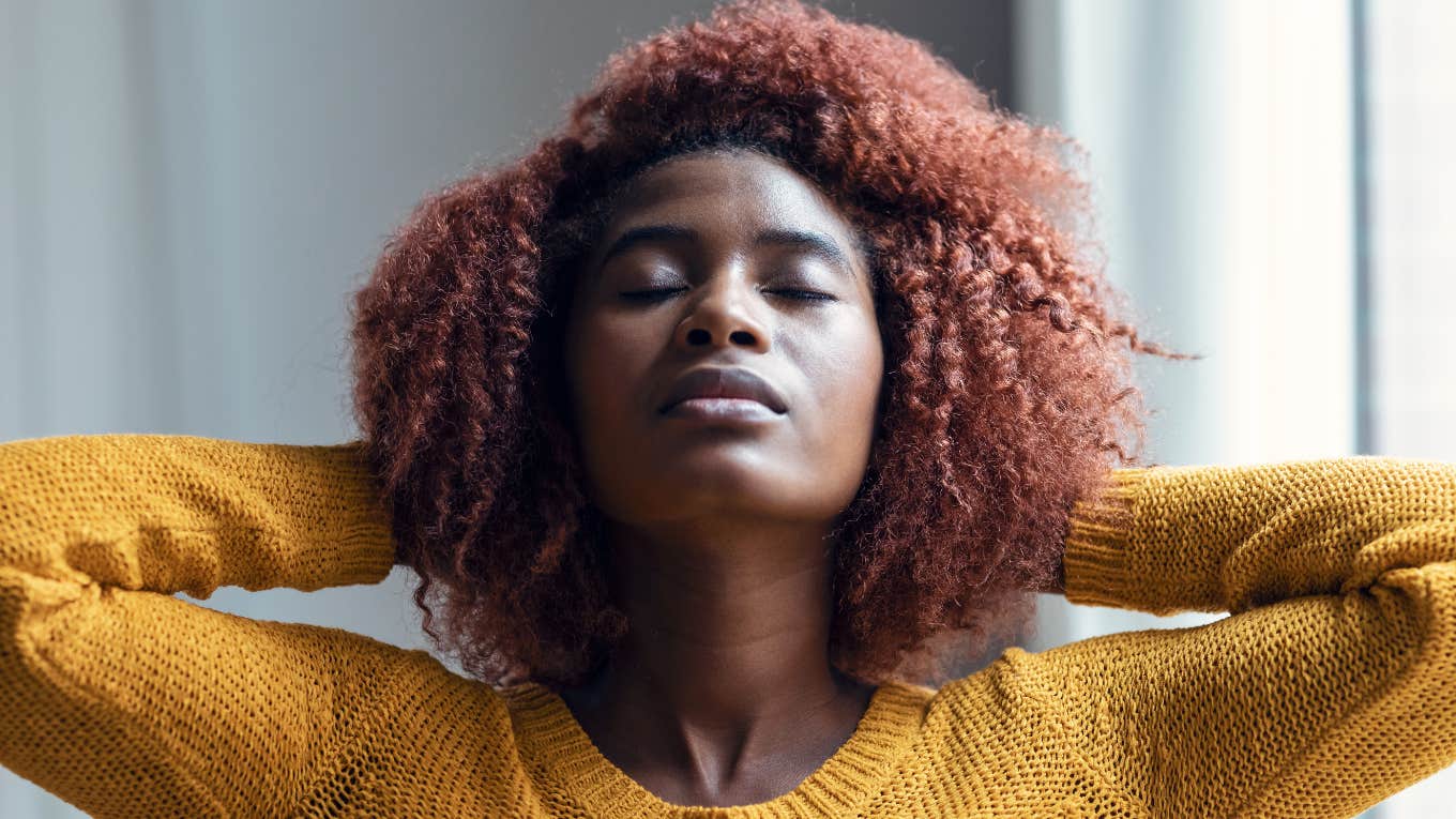 Woman relaxing 