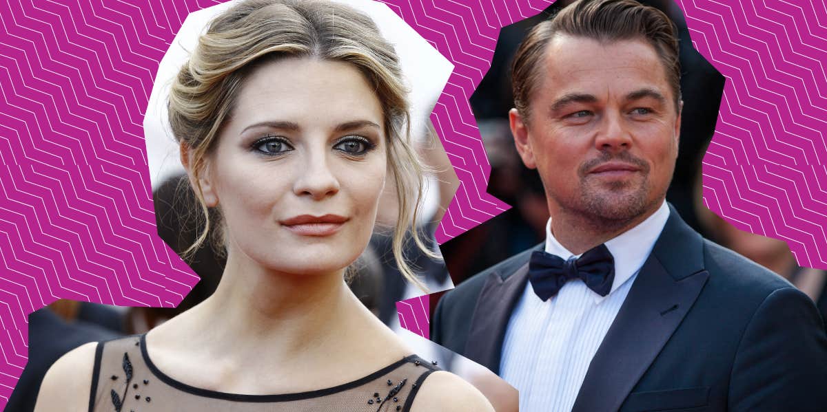 Mischa Barton and Leonardo DiCaprio