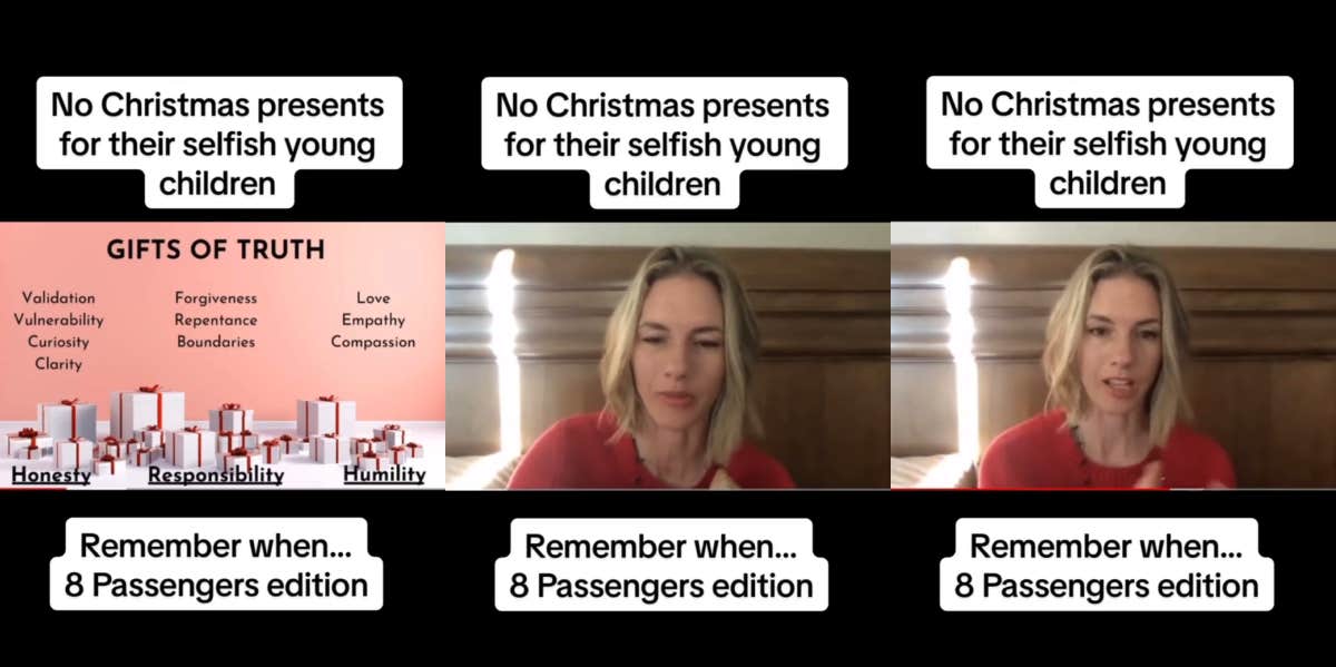 Ruby Franke Christmas presents for "selfish" kids TikTok