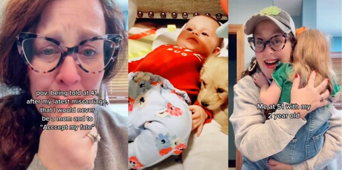 TikTok Mom Labeled 'Selfish' For Adopting A Baby At 49 TikTok mom