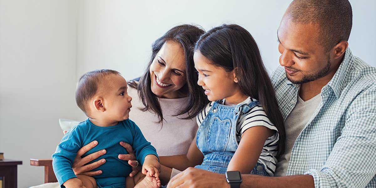 Moms Share Advice & Epic Gratitude In Praise Of Dads And Other Caregivers diverse family smiling