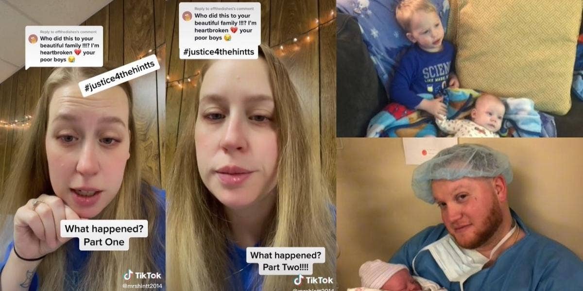 Fiancé Of Andrew Hintt Opens Up About Triple Murder Of Him And Two Sons mom bashed in tiktok for not showing emotions