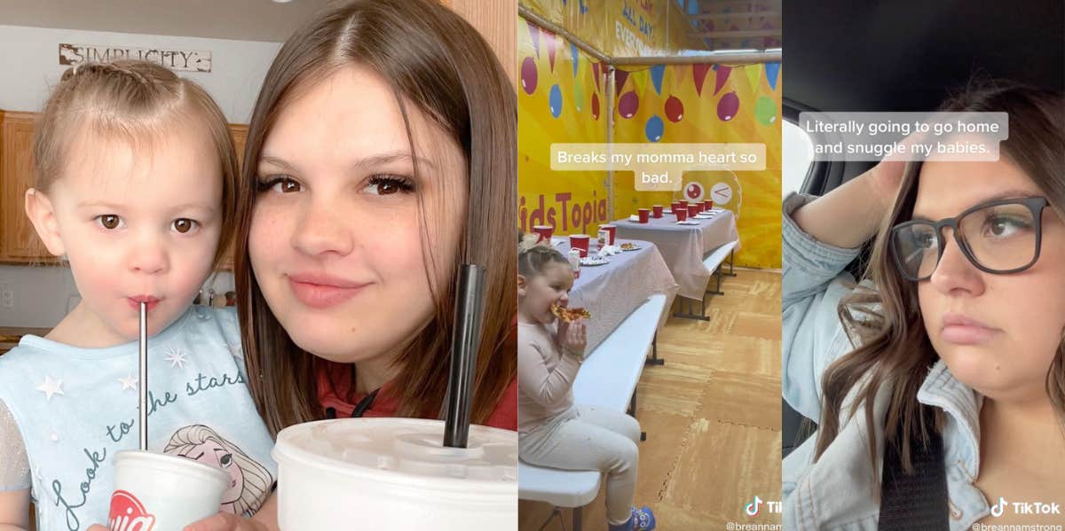 Utah Mom Left Heartbroken After None Of The Children She Invited To Her Daughter's Party Show Up Breanna Strong, Avery Drew, birthday party