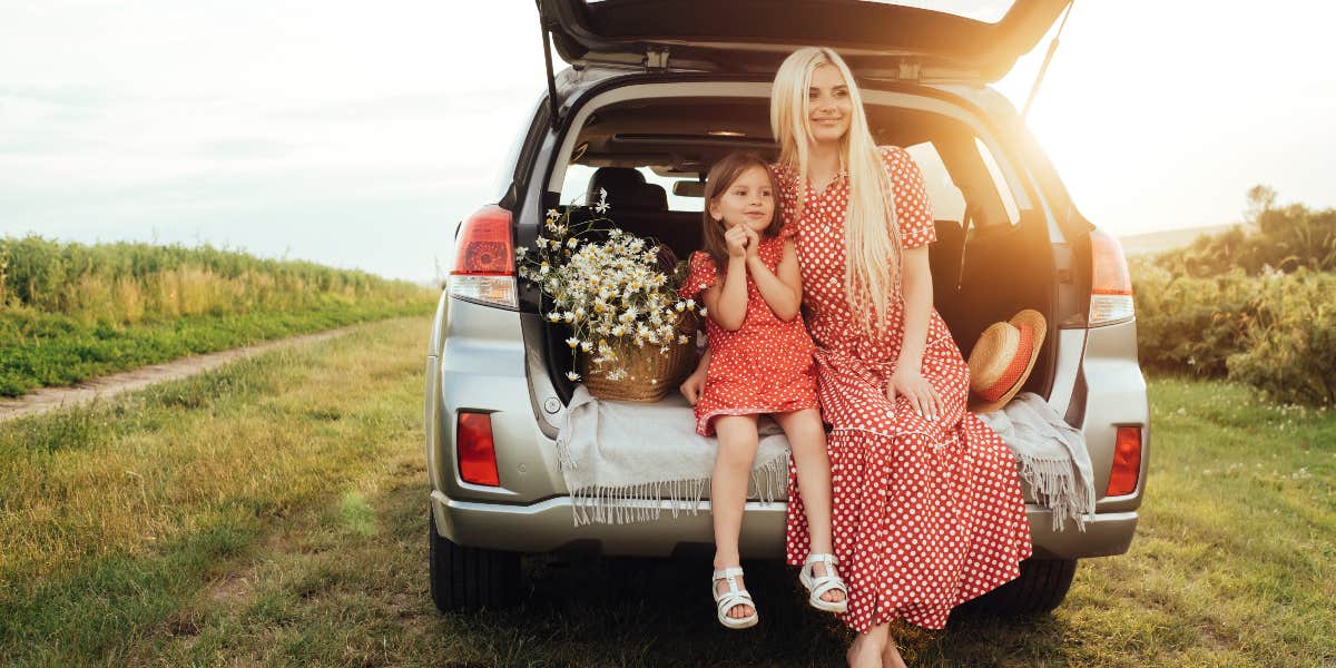 Mom and daughter