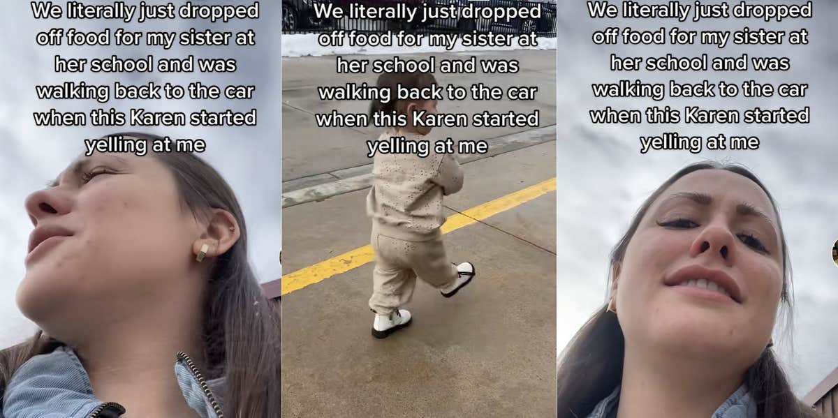 Mom Defends Her Decision Not To Put A Coat On Her Daughter — Despite Having One Herself tiktok, mom, daughter, coat