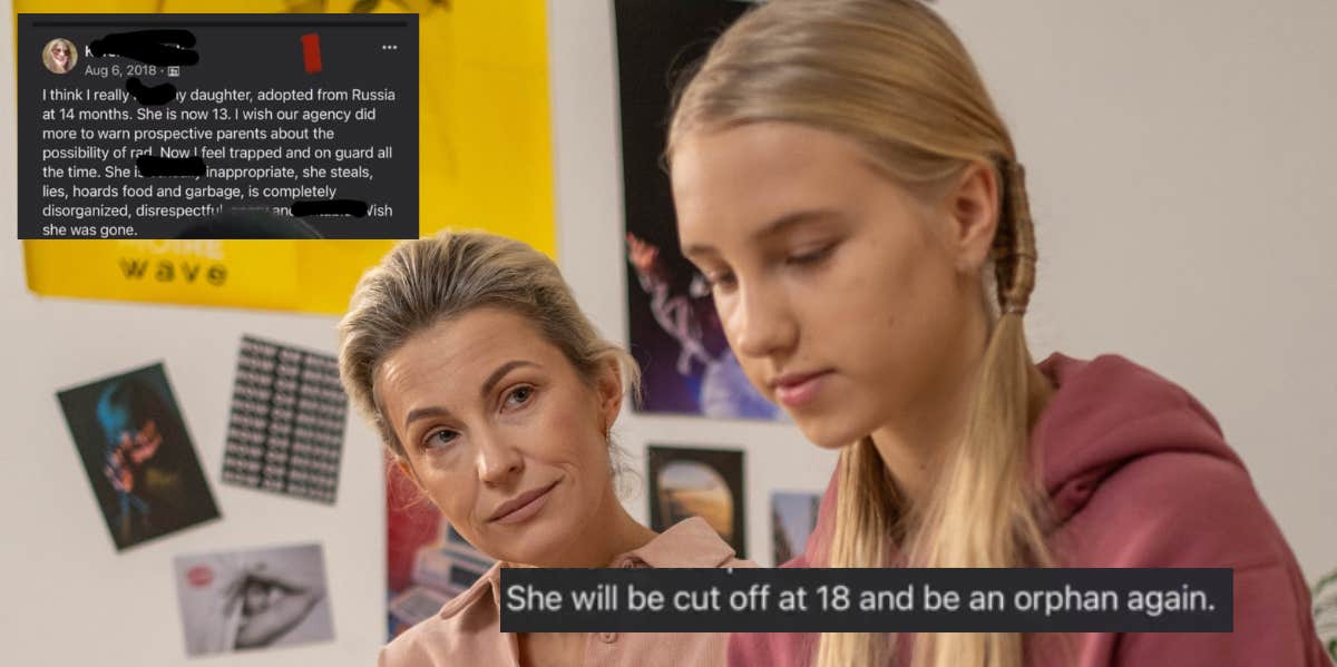 Woman Says She 'Despises' The 'Evil' Daughter She Adopted 12 Years Ago – 'I Feel Trapped' Facebook posts, mom and teen daughter