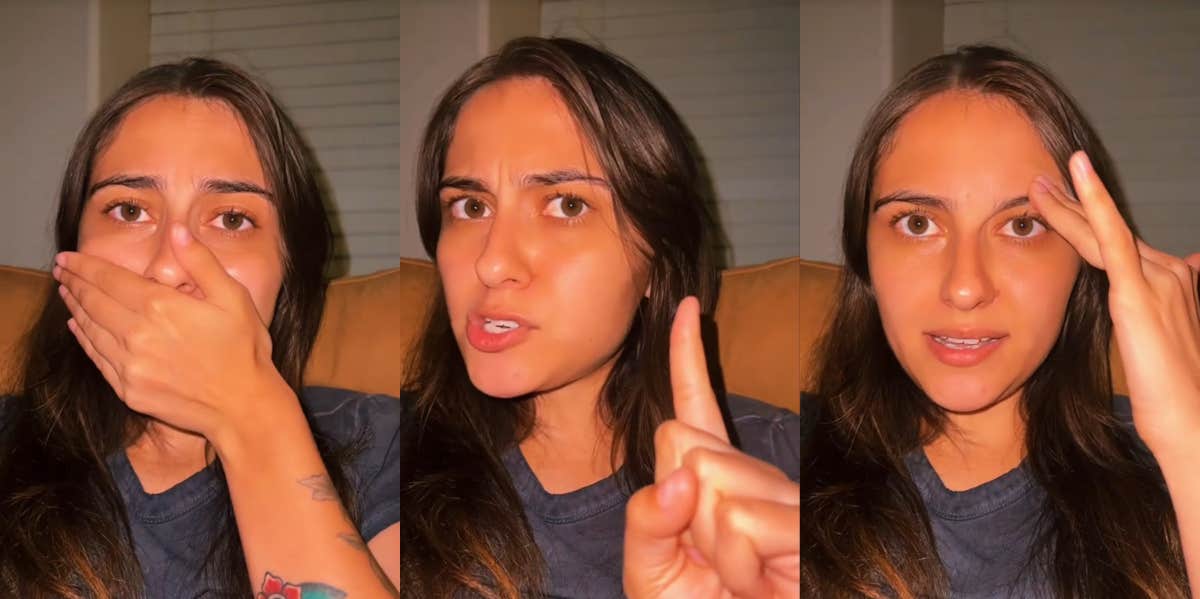 Mom Explains What A Period Is To Her 3-Year-Old Daughter — Now She Can't Take Her Out In Public Tatum explaining a period to her 3-year-old daughter on TikTok