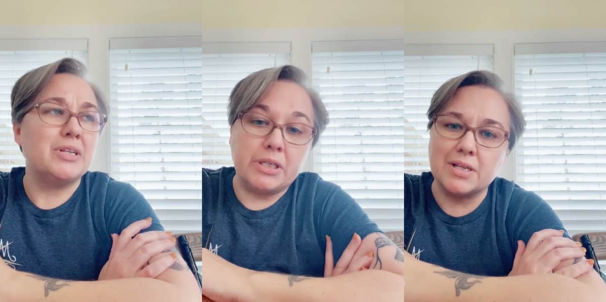 Mom Explains Why She's Teaching Her Daughters That Virginity Is Not Real Cayce explaining why she's teaching her daughters virginity is not real TikTok