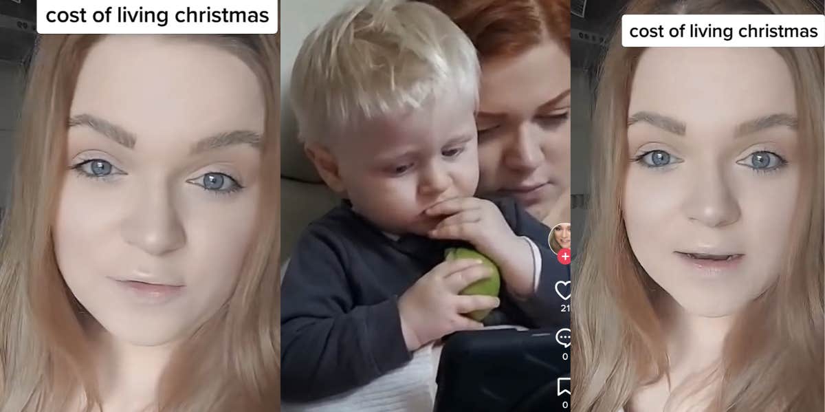 mother, tiktok, christmas 