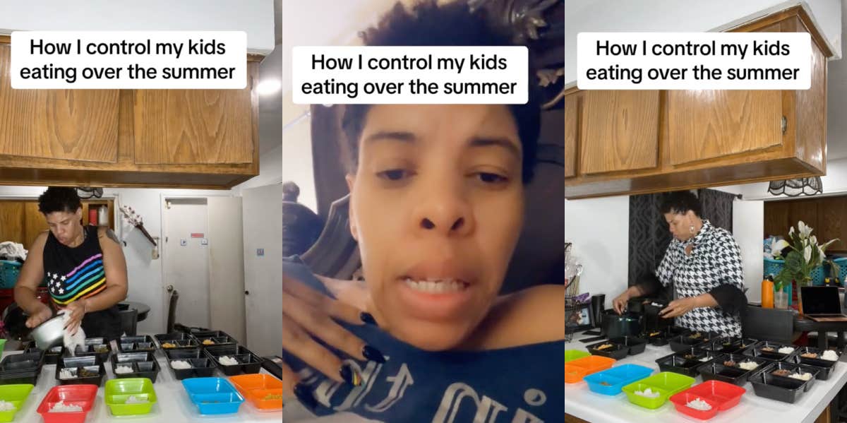 Mom Explains How To Train Your Kids That ‘What We Got In This House Is All You Gonna Have’ During The Summer Drea mommyandnixon2022 tiktok