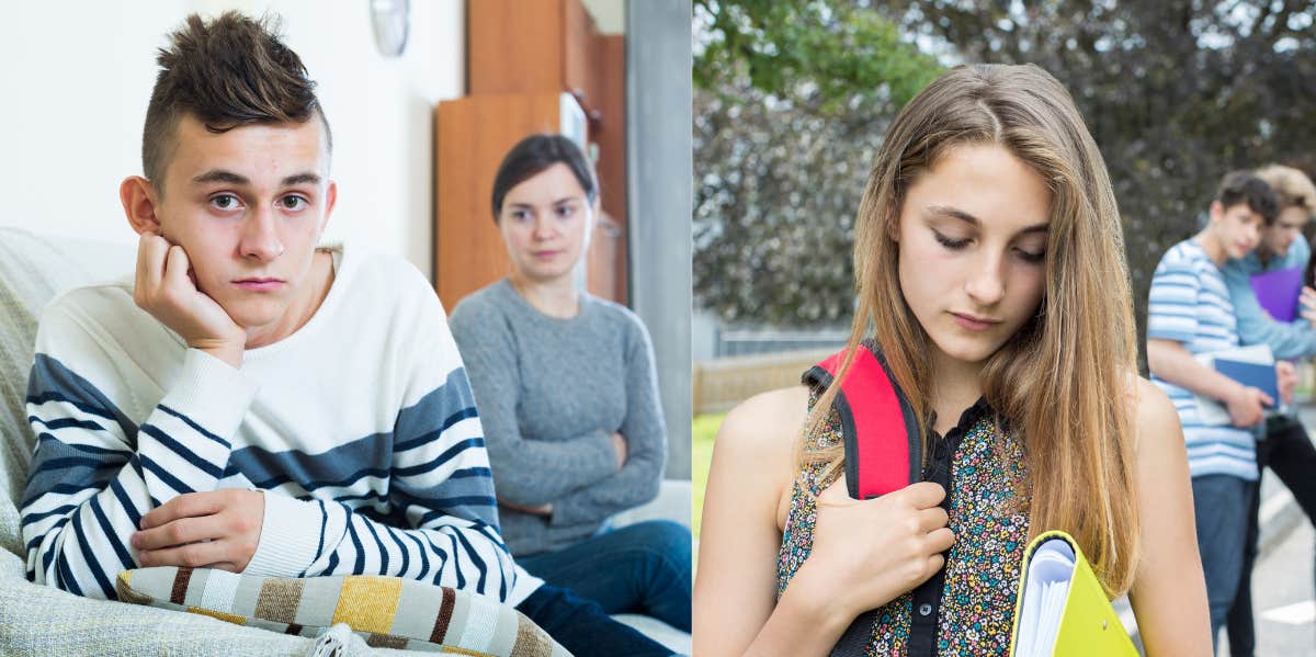 Did This Mom Go Too Far When She Punished Her Son? Mom upset at son, teen girl being bullied