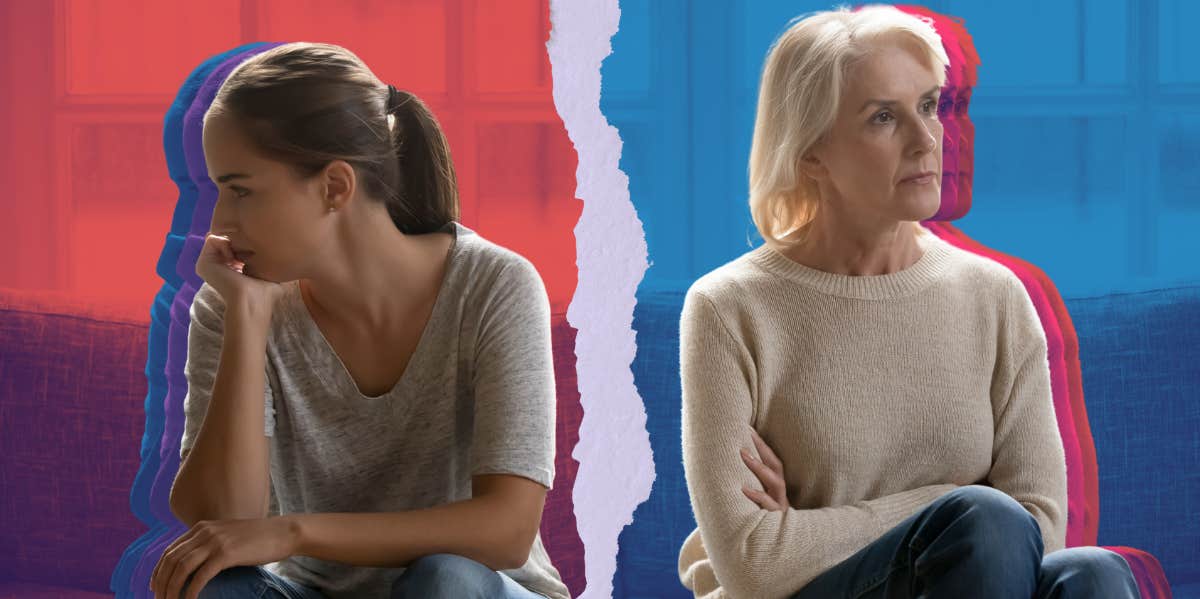 Mom Questions Her Own Reaction To Her Husband's Method For Handling Their Daughter's 'Hitting Phase' Mom and daughter arguing