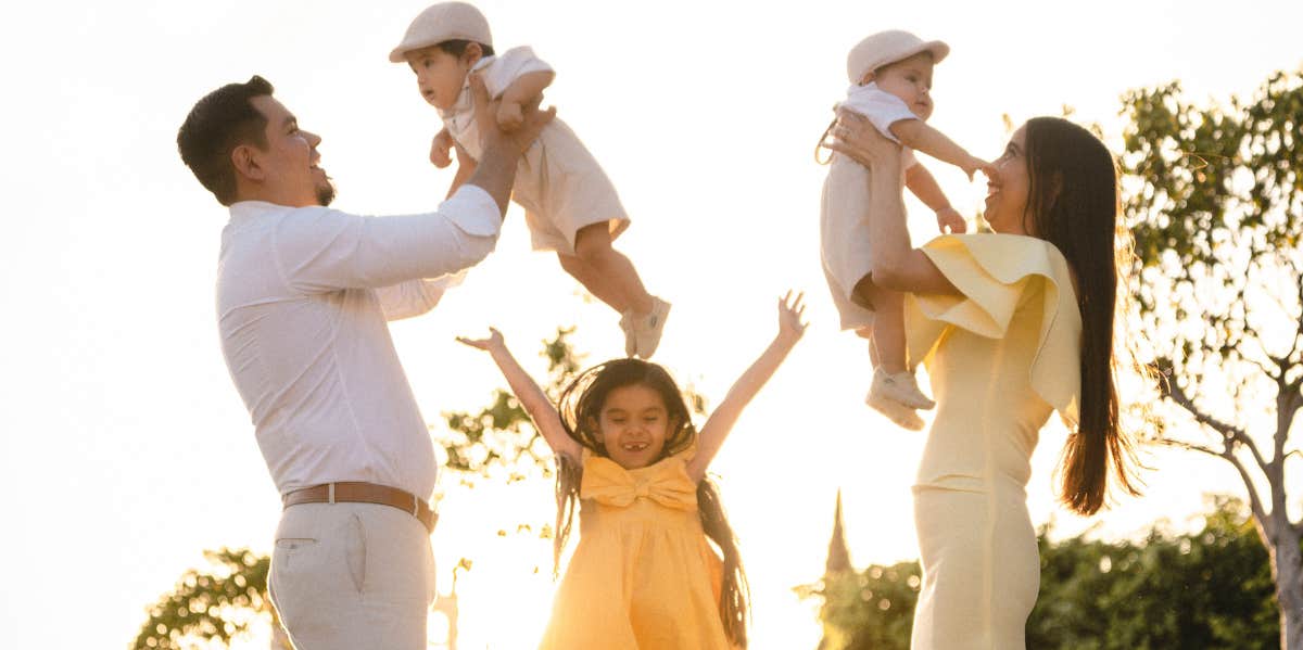 Mom Questions Decision To Have More Than 1 Kid Mom and dad with three kids