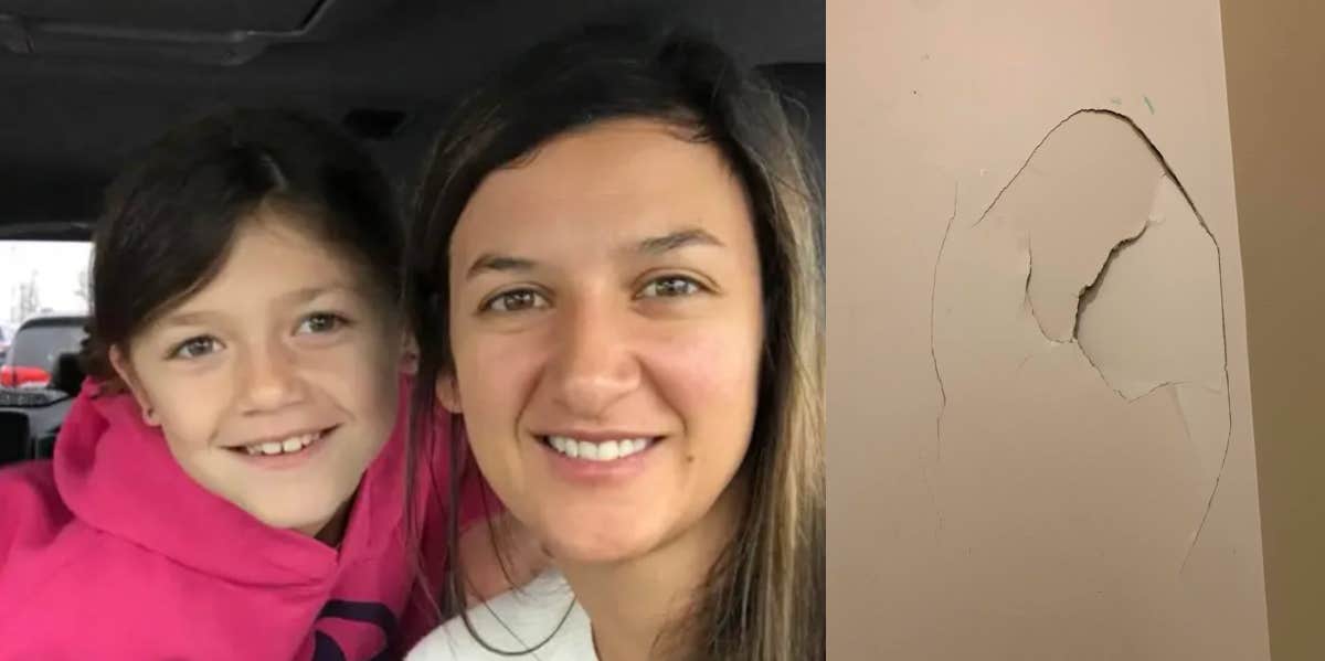 Mom Explains Why She Refused To Yell And Punish Her Daughter After She Put A Hole In Their Wall Rosie Lamphere, Mia