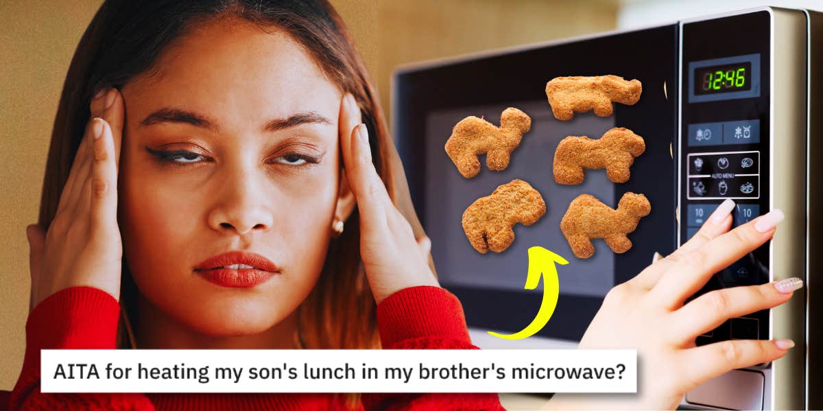 Mom Called Out For Disrespecting Dietary Rules Her Sister-In-Law Set Annoyed woman cooking food for her son