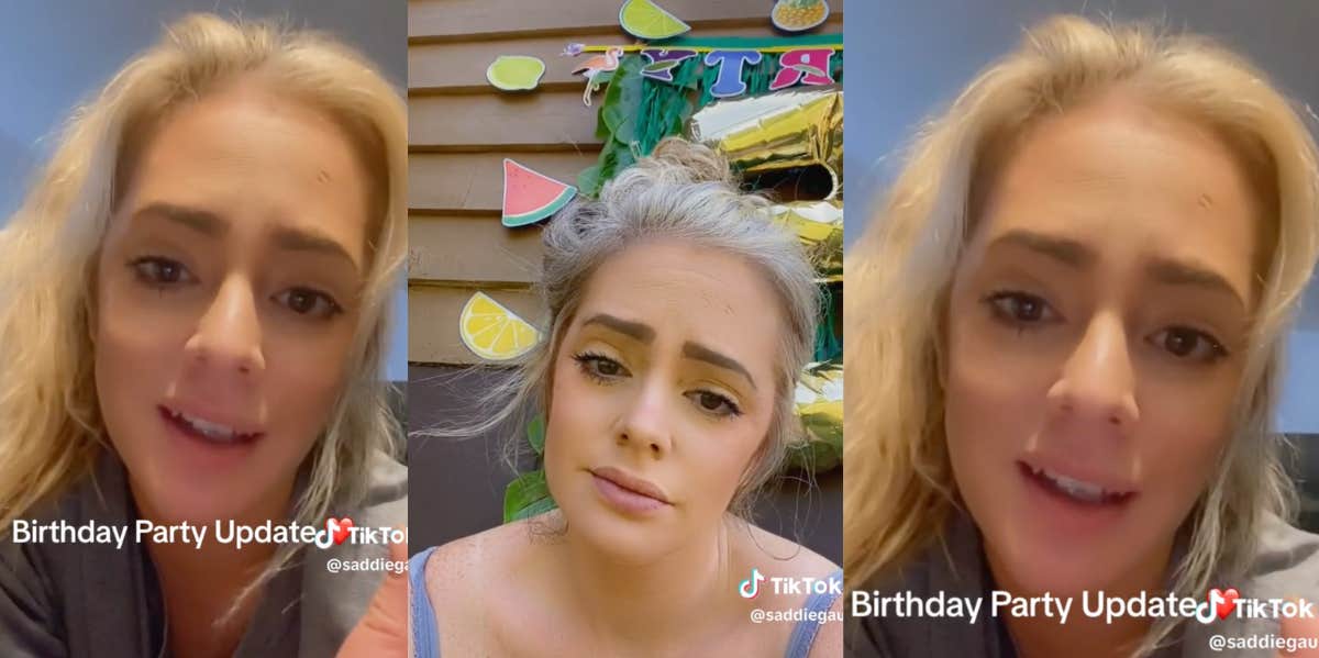 Mom Shamed After She Invited Entire Class To Daughter’s Birthday Party & Only Two Show Up Sadie on TikTok