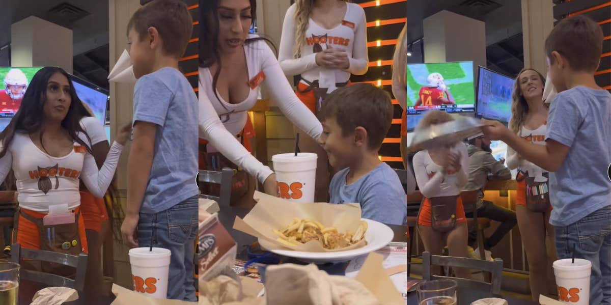 Mom Slammed For Taking Her Son To Hooters For His 5th Birthday In TikTok Video Hooters TikTok