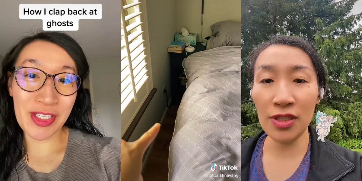 Mother Lets Daughter Sleep With Her Because She Sees Ghost In Her Room @not.cristinayang