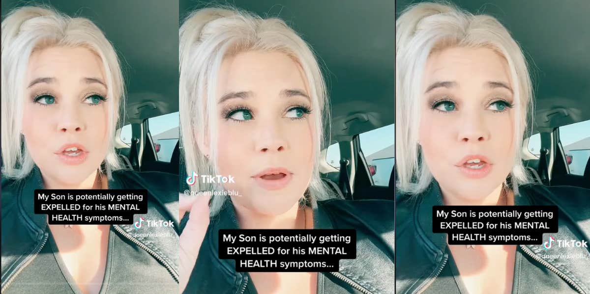 Mom Says Her Son Is Facing An Expulsion Hearing After Getting Locked In School Auditorium 'Against His Will' Alexis Watts on TikTok