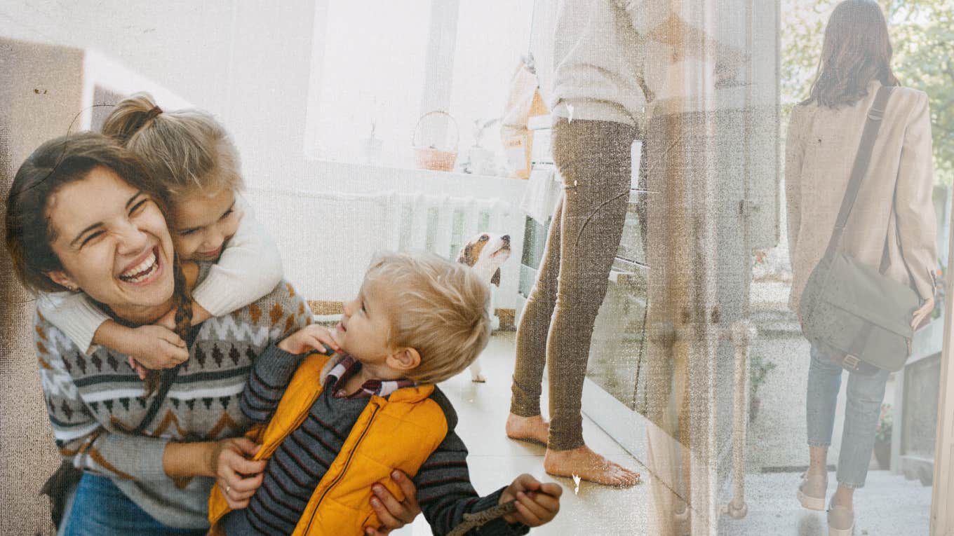 To The Mom Staying In A Bad Marriage For Her Kids Woman leaving marriage and finding her kids and her are much happier