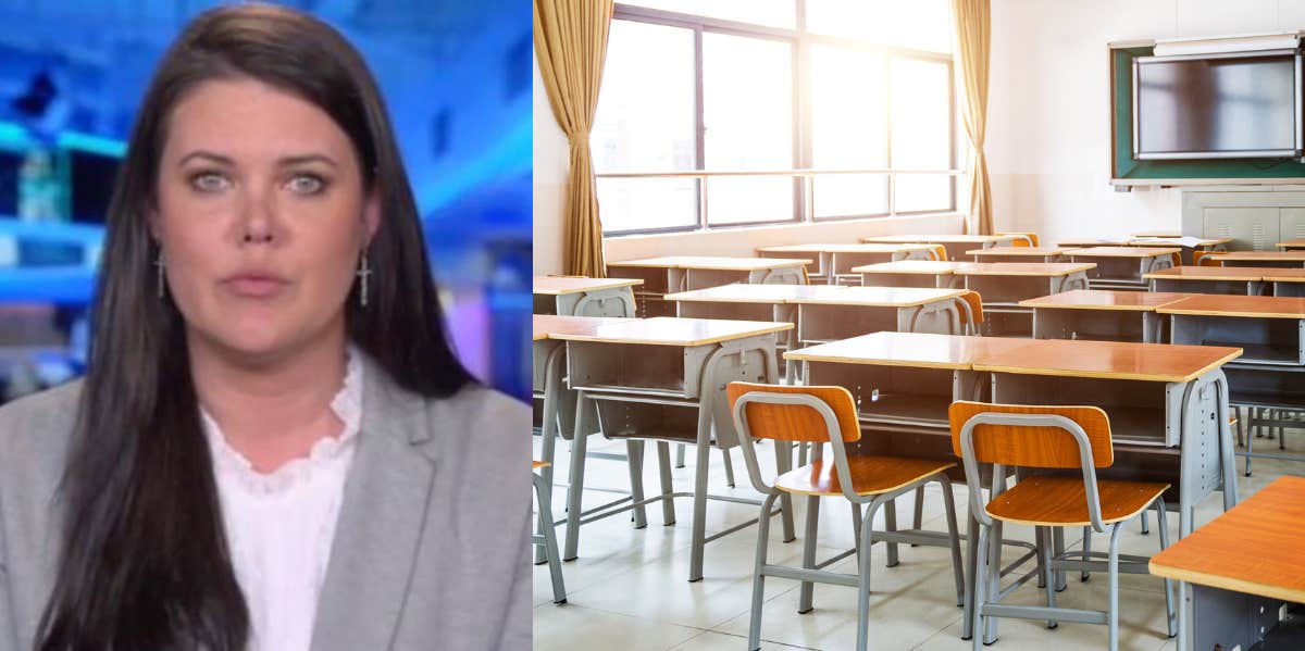 Mom Sues Son's School Over Critical Race Theory Curriculum Melissa Riley, classroom