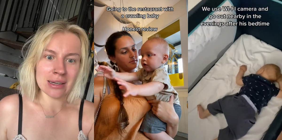 Mom uses camera to leave her baby in hotel room TikTok