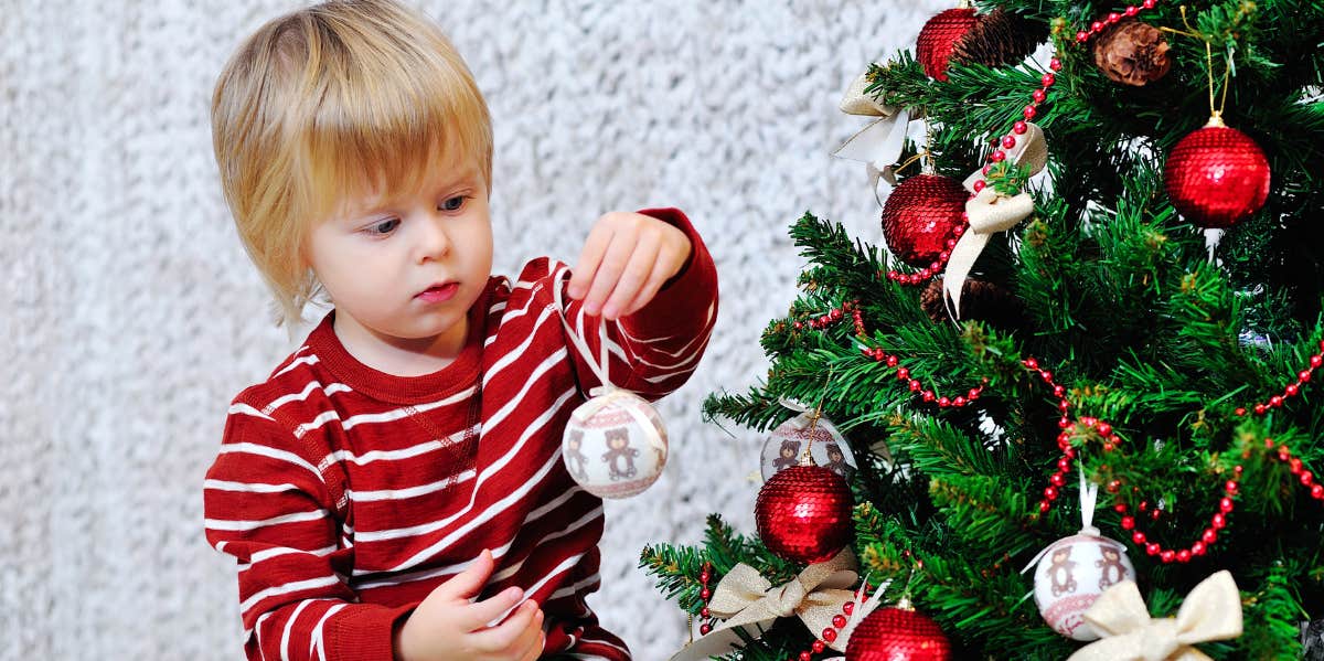 Toddler, Christmas