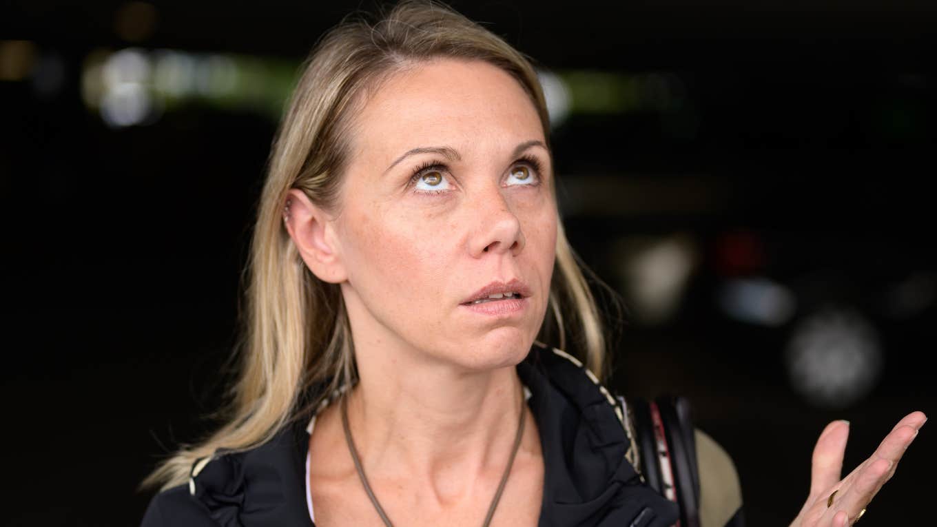 Mom Won't Go Back To Her Maiden Name For Her Ex's Fiancé frustrated woman