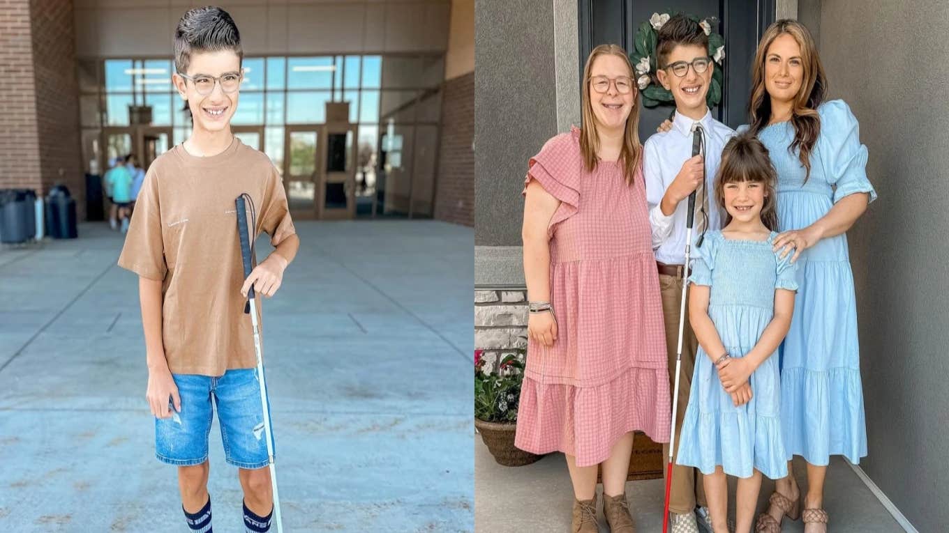 Mom Writes Letter To Parents About Her Blind Son To Teach Inclusivity ashton blind middle schooler