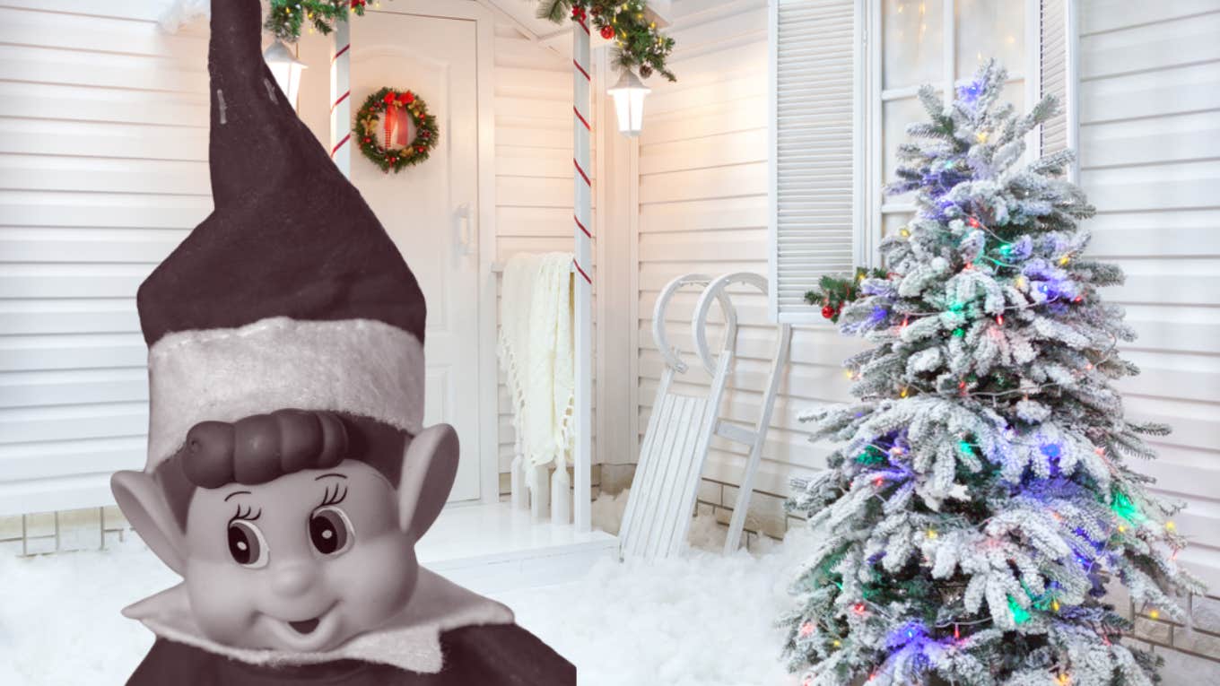 elf on the shelf, holidays, mother, christmas 