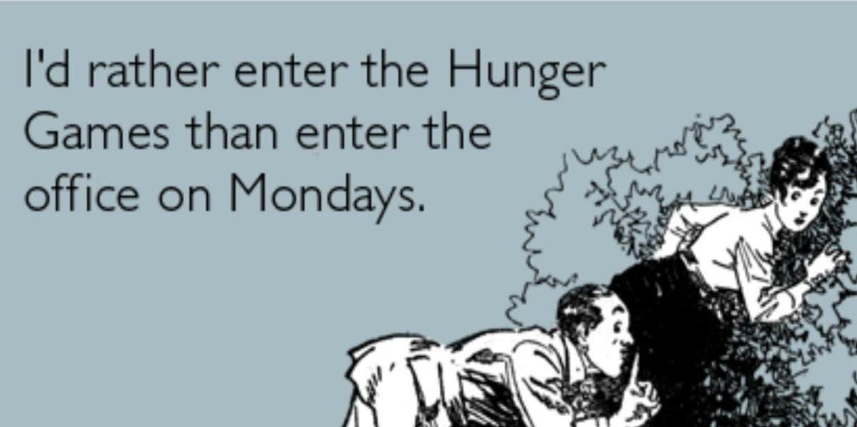 Hunger Games Monday meme