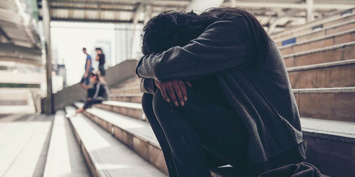 The Most Common Causes Of Longterm Poverty I’ve Witnessed homeless person sitting alone