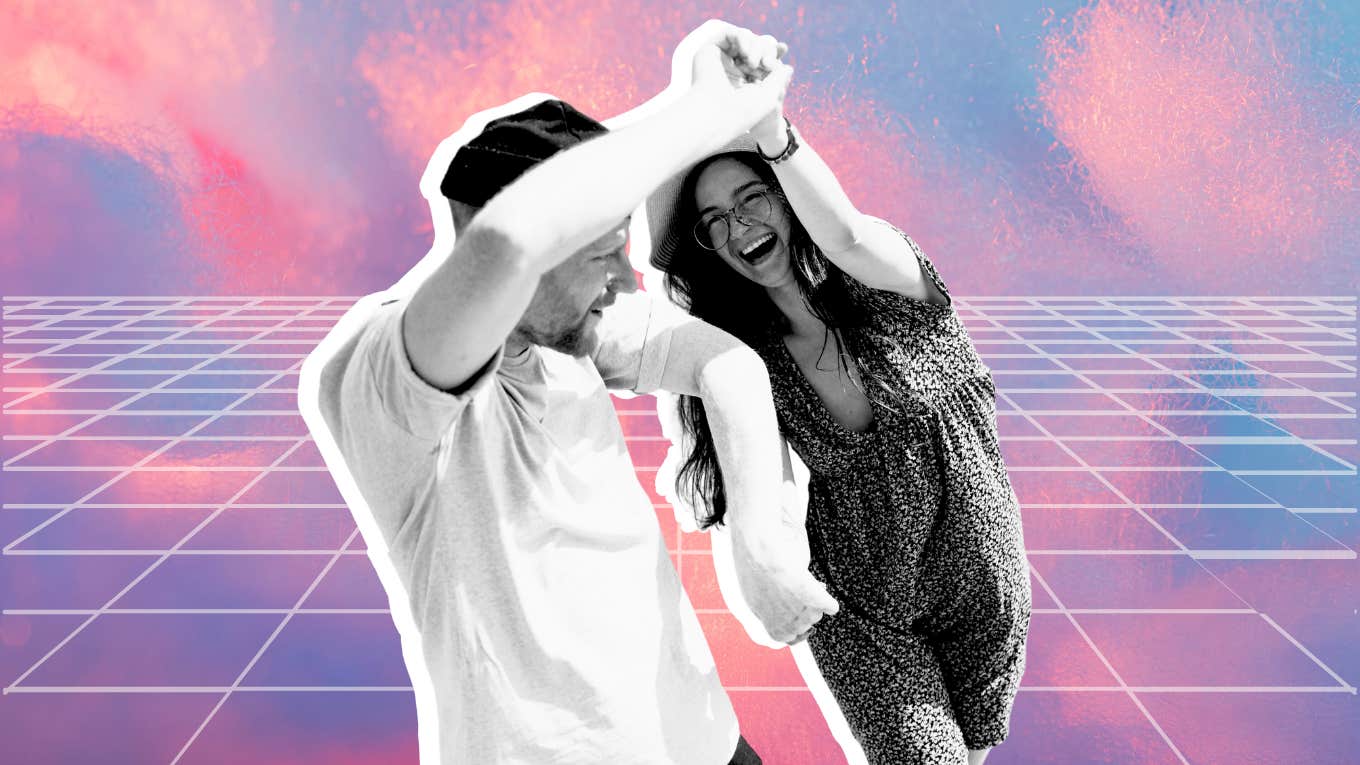 The Ultimate Infidelity Guide (And How To Protect Your Marriage) Couple connecting, being silly, dancing