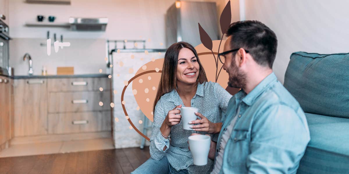 The 10 Most Heartfelt Compliments You Can Ever Give A Guy Happy couple on couch