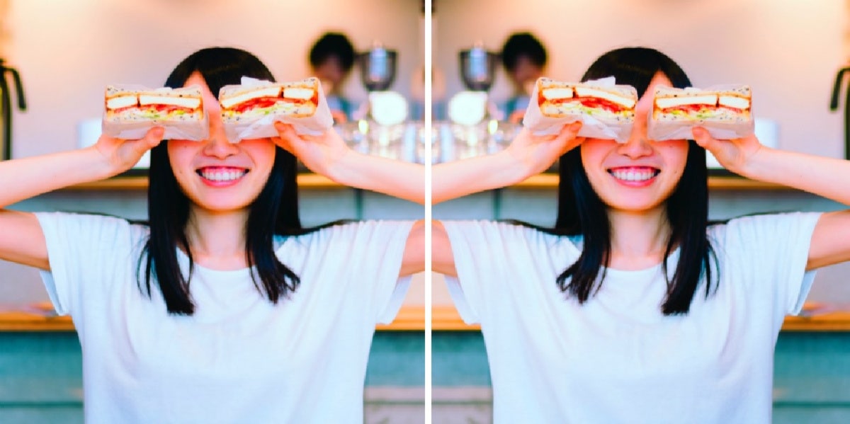 The Most Private Zodiac Signs Who Treasure Their Solitude woman holding sandwich halves above her eyes