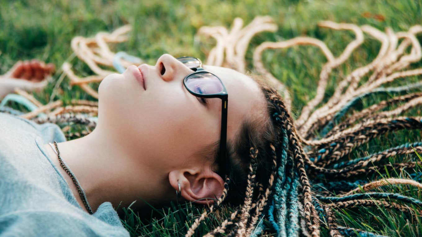 mother, daughter, hair, box braids 