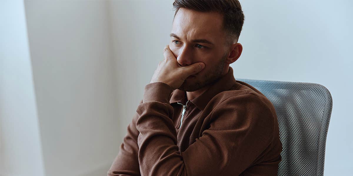 My Mother-In-Law Told Me To Divorce Her Daughter serious man thinking