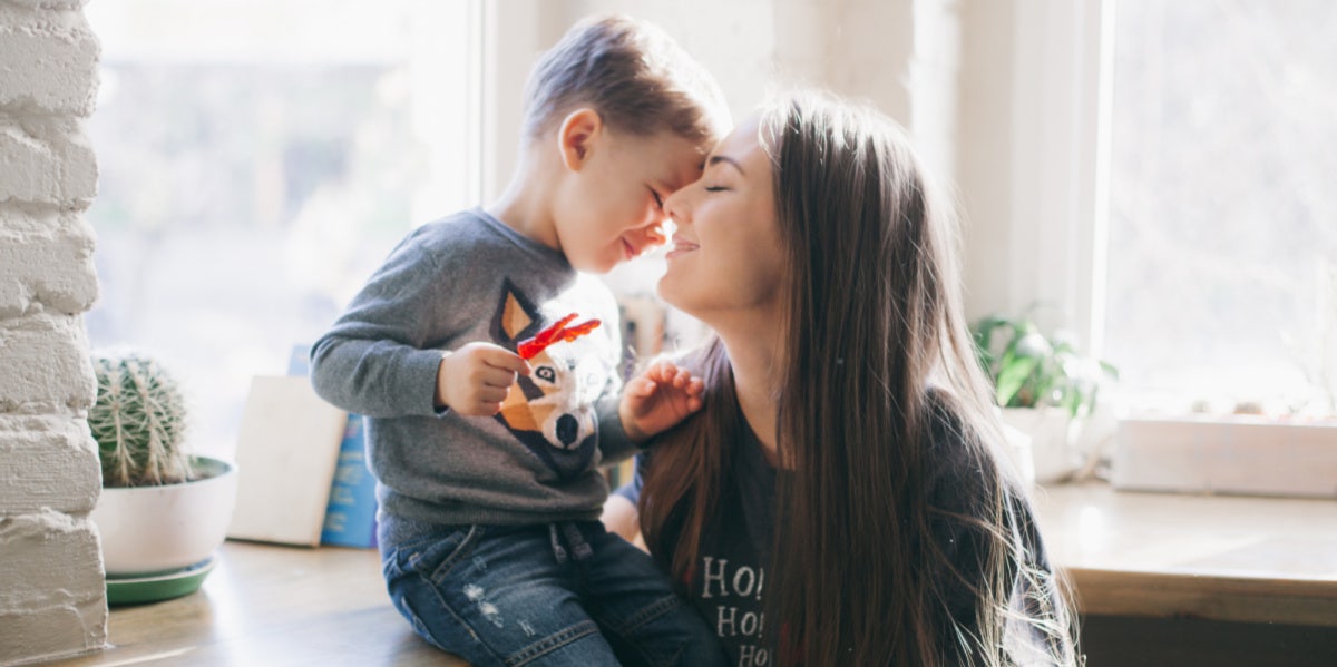 mother and son 