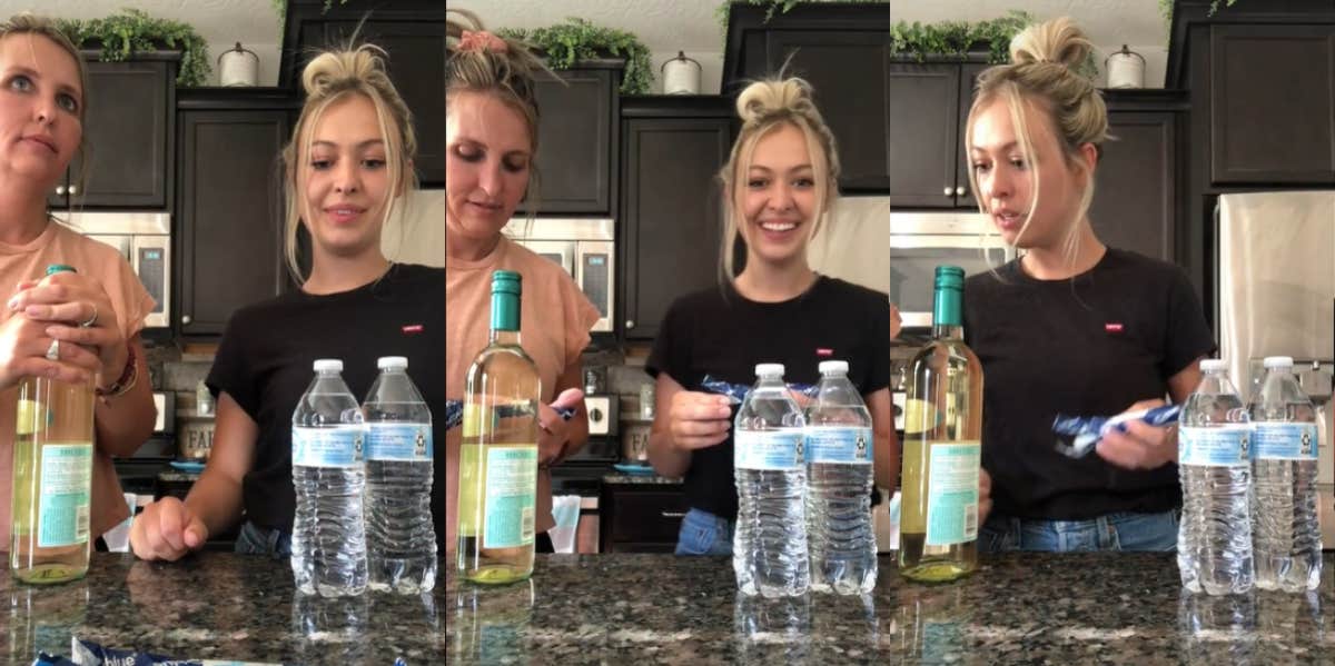 Video Shows Mother Taking A Pregnancy Test With Daughter To Find Out She’s The Pregnant One Pregnancy test TikTok