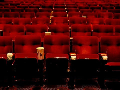 movie theater empty seats