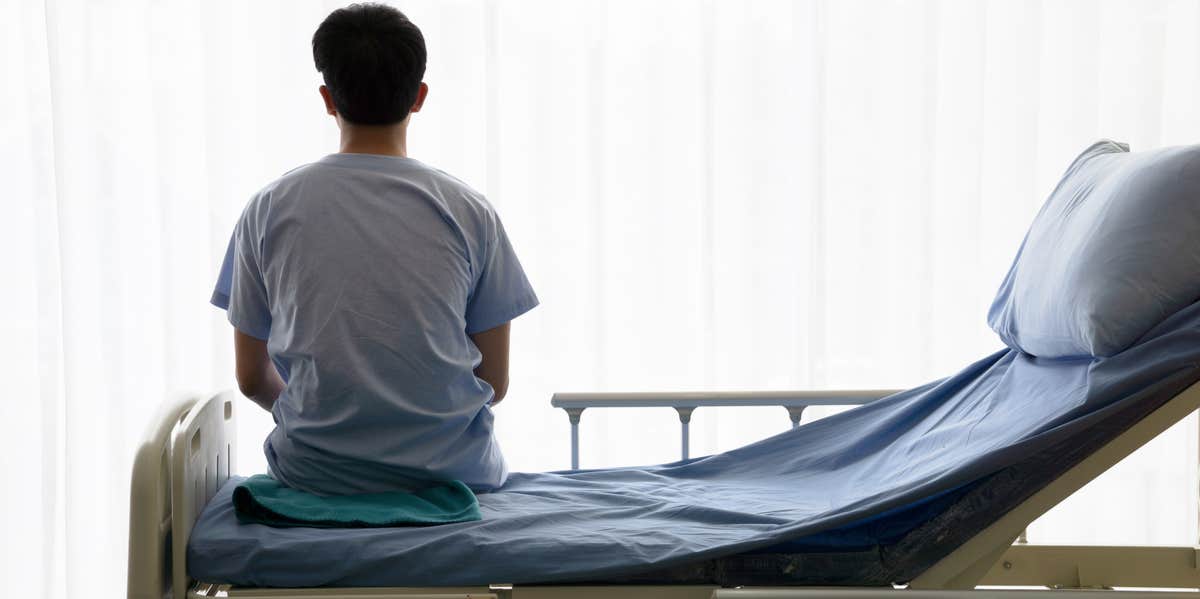My Birth Defect Changed Me: From Innocent To Misfit And Victim To Hero man in hospital