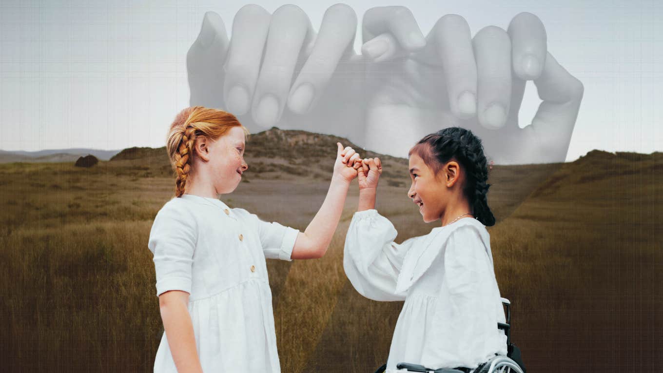 My Cousin Saved My Life — And She Never Knew It young cousins pinky promise