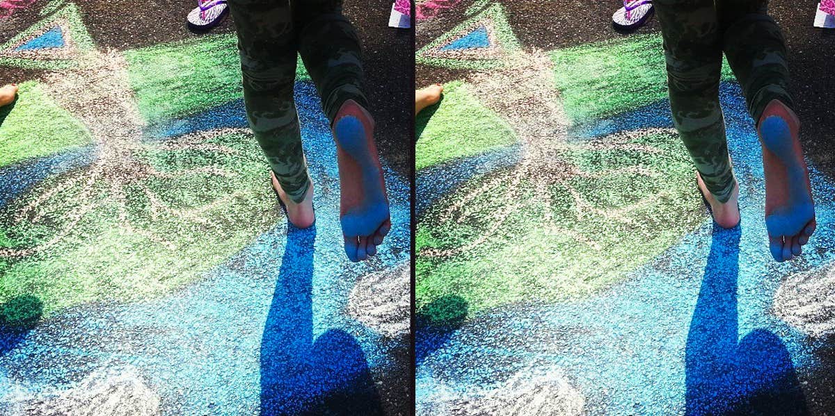 My Daughter Isn't Coming Back Ana, at about age 11, walks on our driveway