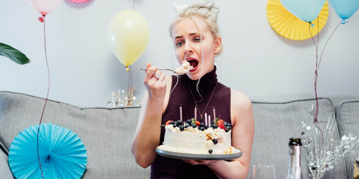 My Ex-Husband Is Getting Married On My Birthday — And My Kids Are Expected To Attend sad birthday woman