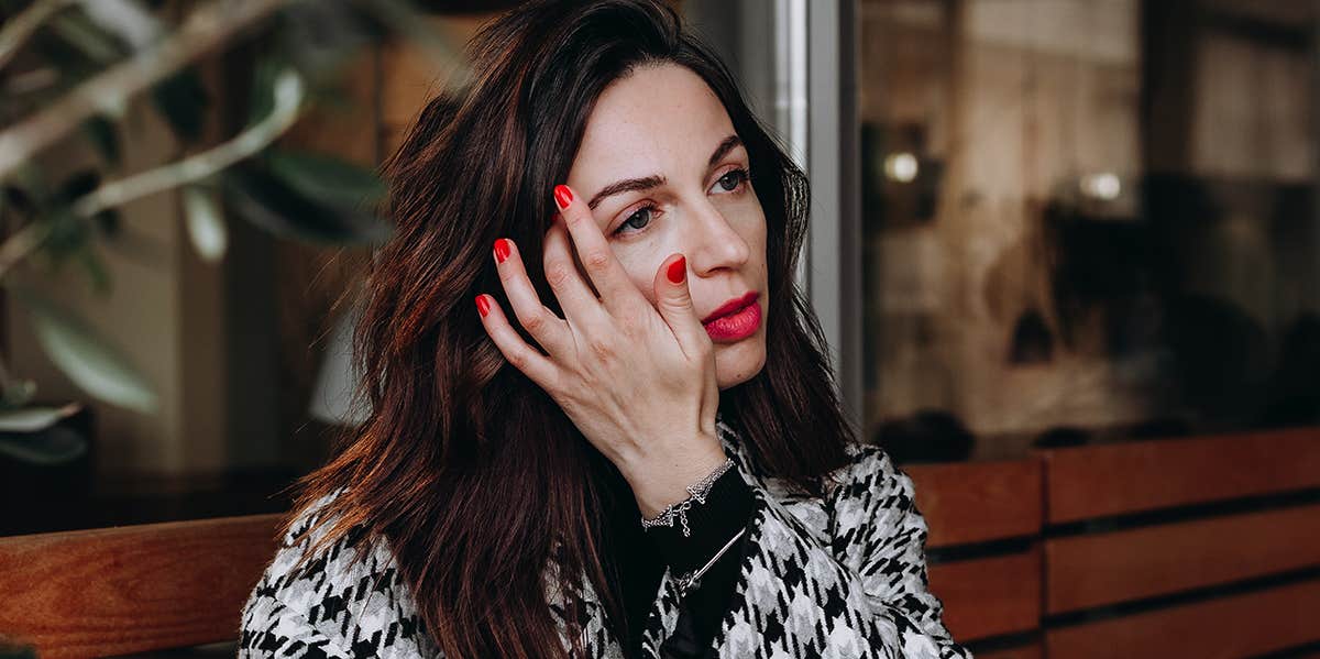 My Husband Decided My Value In Our Awful Divorce serious woman