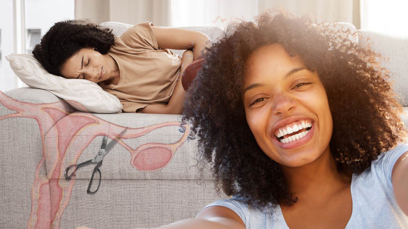 My Hysterectomy Gave Me A Freedom I Never Expected Woman sad about not having a baby, but freed when she unfortunate news struck