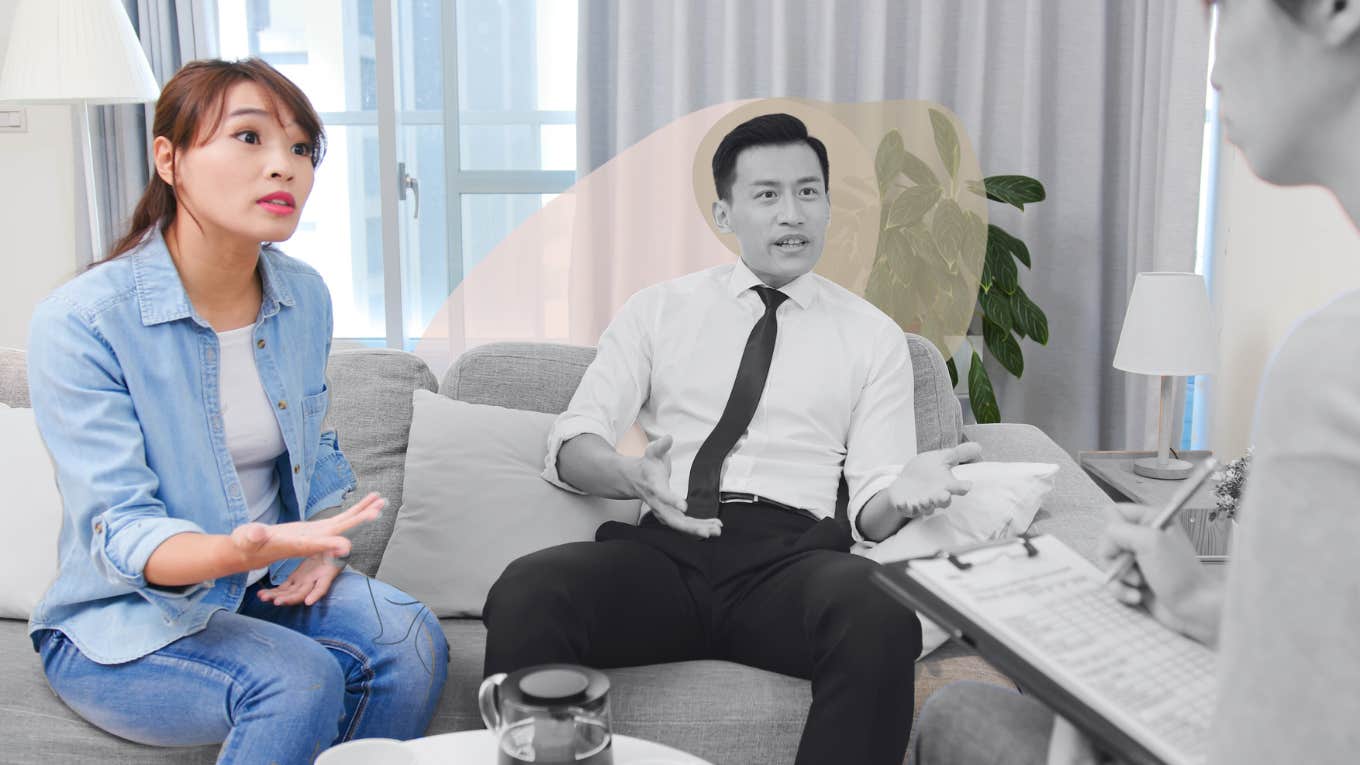 Why People Tolerate Difficult Personalities, According To My Marriage Counselor Man and woman at counseling